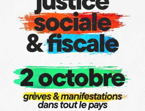 Pour la justice sociale et fiscale : toutes et tous mobilisés le 2 octobre !