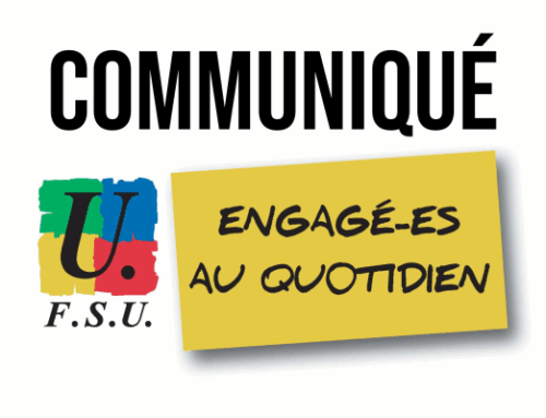 Communiqué de presse FSU : la mobilisation commence à porter ses fruits, il faut continuer