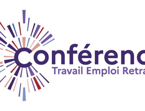 Caroline Chevé lors de la conférence Travail emploi retraites