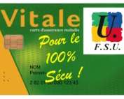 carte vitale FSU 100% sécu