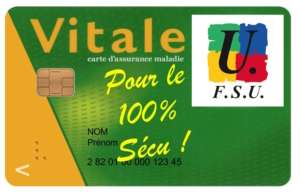 carte vitale FSU 100% sécu
