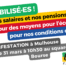 visuel FSU pour la manifestation éducation du 31 mars à Mulhouse