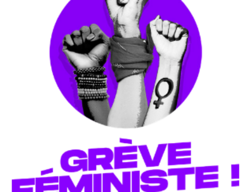 Communiqué de Grève féministe : Némésis hors de nos manifestations !