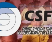Visuel CSFEF - Comité Syndical Francophone de l’Éducation et de la Formation