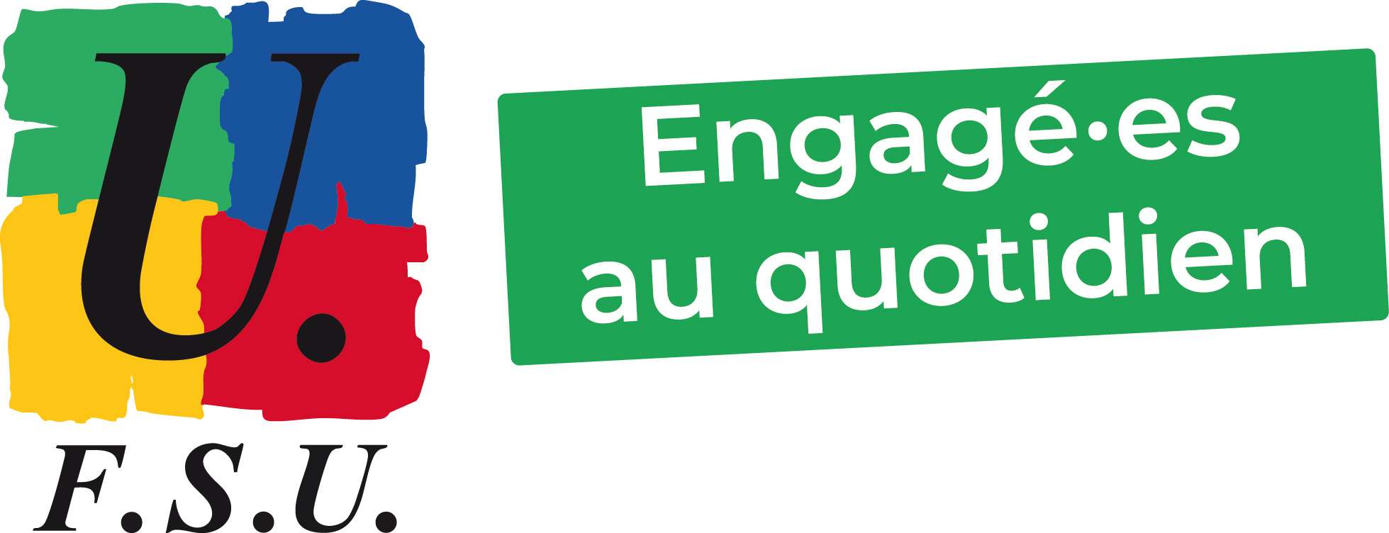 visuel FSU engagé quotidien horizontal
